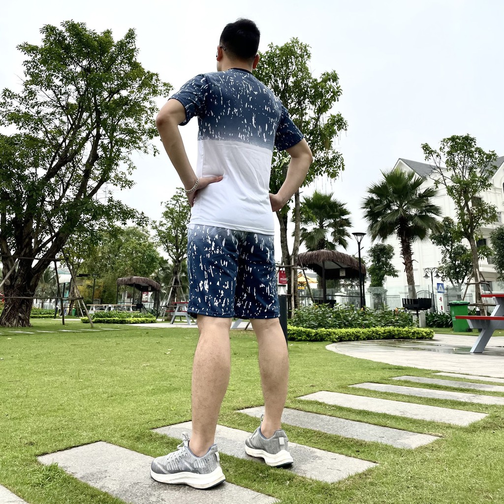 Bộ thể thao nam⚡𝑯𝑶𝑻 𝑵𝑯𝑨̂́𝑻 2021⚡trẻ trung năng động thoáng mát màu vảy sơn hàng Quảng Châu cao cấp PROMAXFIT