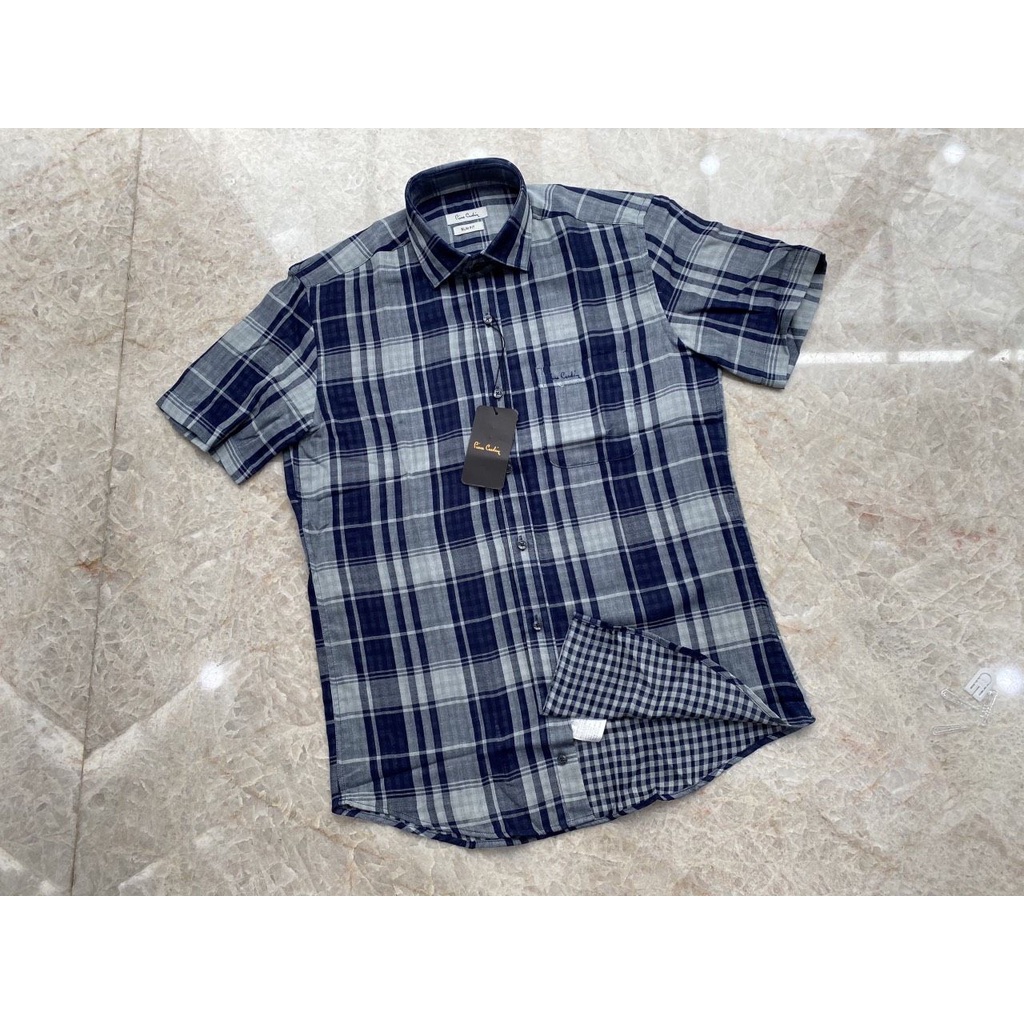 Áo Sơ Mi Ngắn Tay Nam PIERRE CARDIN Xuất Hàn