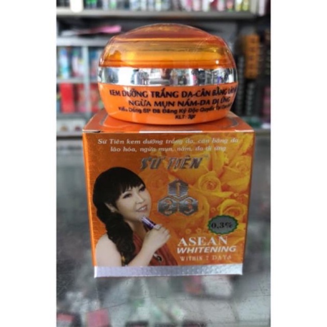 Kem dưỡng trắng da 7 ngày ngừa mụn Sứ Tiên 4.5g