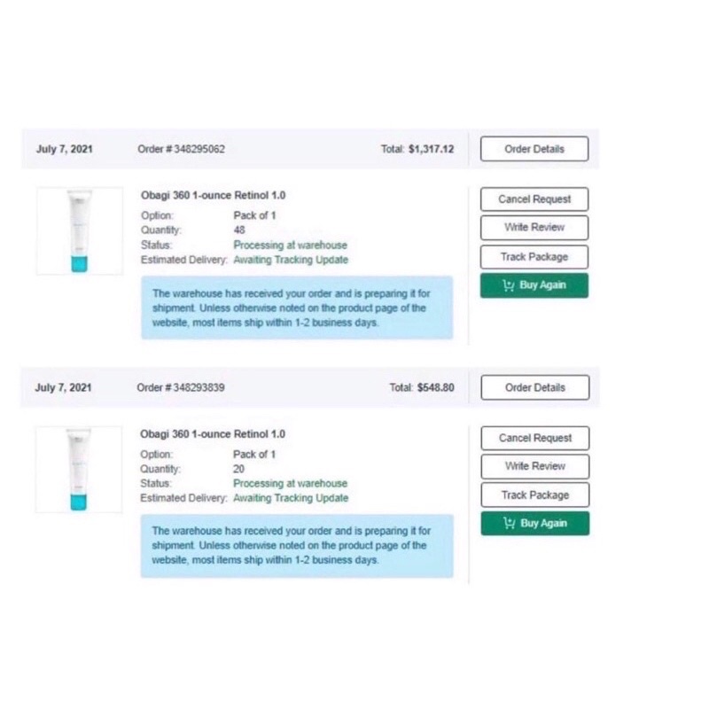 [Bill US] Kem dưỡng chống lão hoá Re0.5 Re1.0 | BigBuy360 - bigbuy360.vn