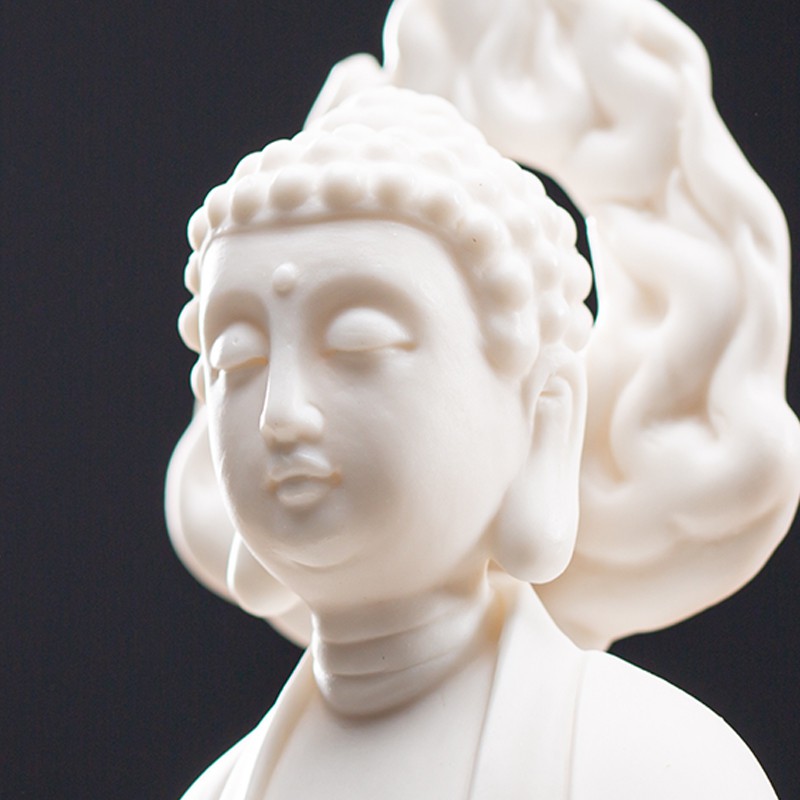 Tượng Phật Bằng Gốm Sứ Dùng Trang Trí Phòng Ngủ | BigBuy360 - bigbuy360.vn