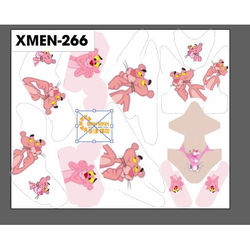 tem trùm xe điện xmen 266