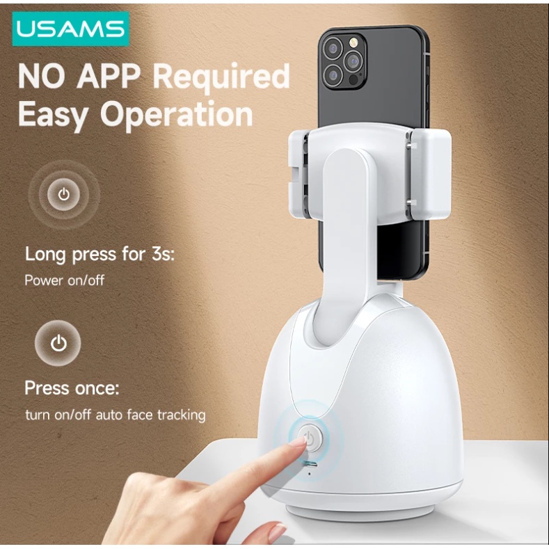 Usams Giá Đỡ Điện Thoại Chống Rung 360 Độ 1 Tiện Dụng Chất Lượng Cao