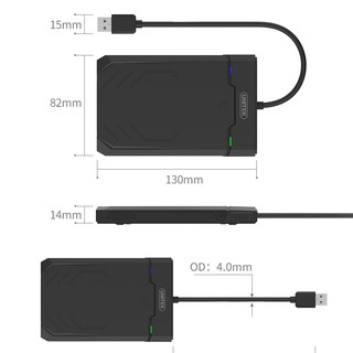 BOX ổ cứng SSD 3.0 SATA 2.5 UNITEK