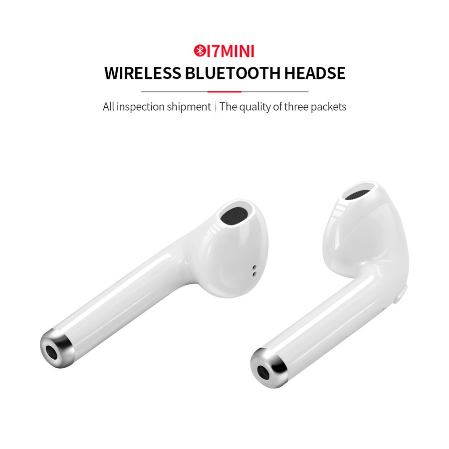 Tai nghe Bluetooth i7 TWS mini kèm hộp sạc âm thanh hay