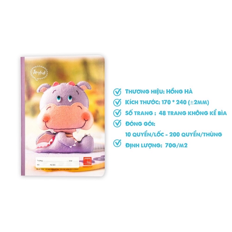 Vở 4 Ôly 48 trang Hồng Hà-0586