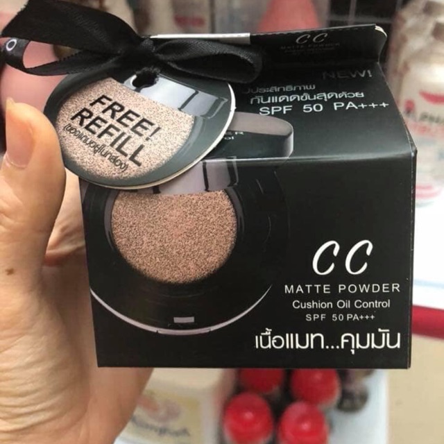 PHẤN NƯỚC CC ODBO CUSHION MATTE POWDER OIL CONTROL