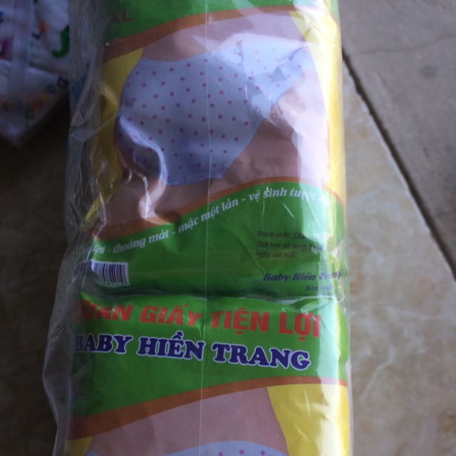 Quần lót giấy(1 gói gồm 6 cái) | BigBuy360 - bigbuy360.vn