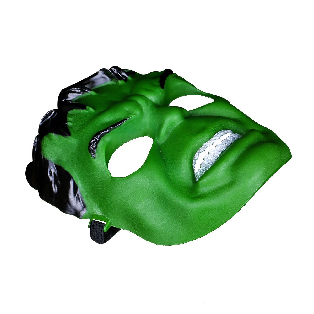 Mặt nạ hóa trang HULK Người Khổng Lồ Xanh đồ chơi hóa trang Avengers Cosplay Halloween sinh nhật cho trẻ em bằng nhựa an