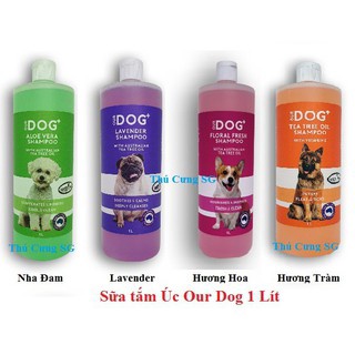Sữa tắm gội chó mèo our dog oil 1l