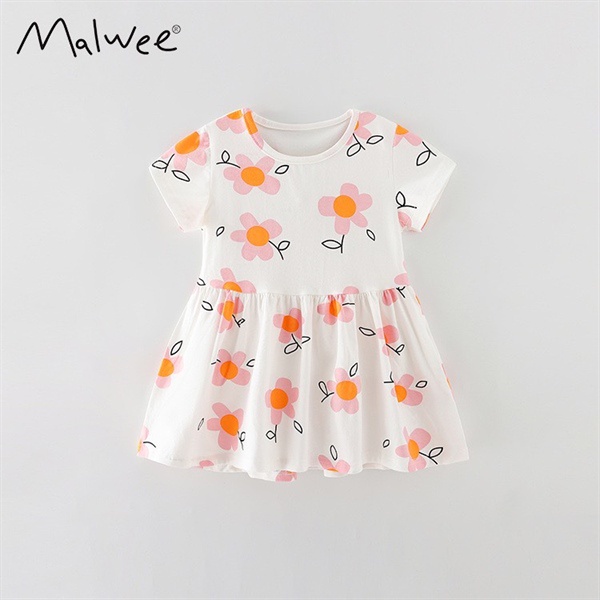 Váy Hè Cotton Cho Bé Gái 2-7 Tuổi Mẫu Mới 2022 Mã 1 - Jumping Beans Official Store