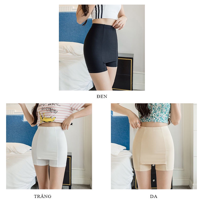 Quần lót mặc trong váy chống lộ co giãn mềm mịn thoáng khí LAVENUSA QL60