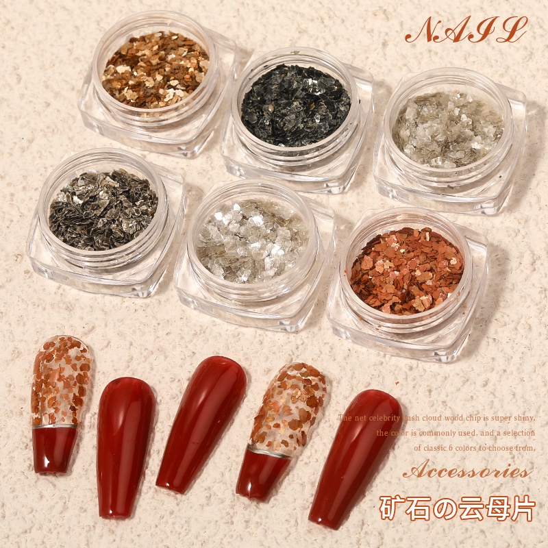 Miếng Dán Trang Trí Móng Tay Nghệ Thuật Bằng Kim Loại Đồng Siêu Mỏng Sáng Cao Màu Vàng Đồng