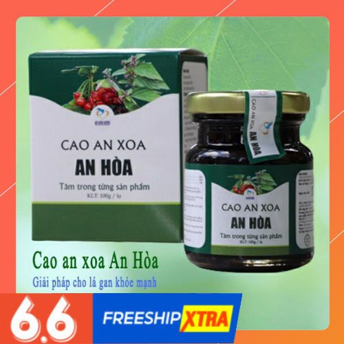 (CHÍNH HÃNG) Cao an xoa An Hòa thanh nhiệt giải độc gan, hạ men gan cải thiện sức khỏe