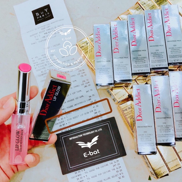 (Bill)Son dưỡng Dior Lip Glow 001 Pink Matte Glow Holo Glow | BigBuy360 - bigbuy360.vn