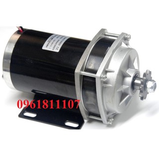 Motor giảm tốc 24V 500W chế xe điện robot máy móc động cơ giảm tốc 24V 500W