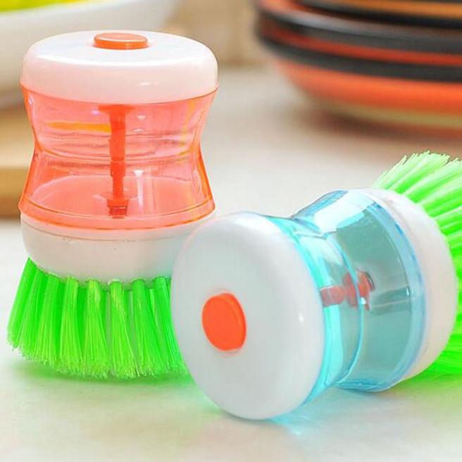 Cọ Rửa Chén Có Nút Nhấn Tự Động Tiện Dụng