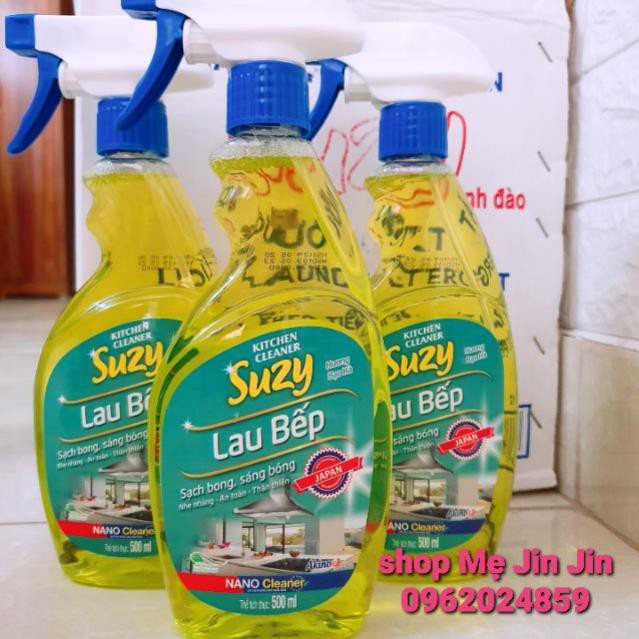 [CHÍNH HÃNG] Nước lau bếp ĐA NĂNG SUZY 500ML32 - thành phần HỮU CƠ, chất lượng NHẬT BẢN