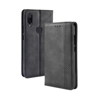 [Hàng mới về] Bao da dạng ví hiệu Leather Luxury dành cho Xiaomi Redmi Note 7