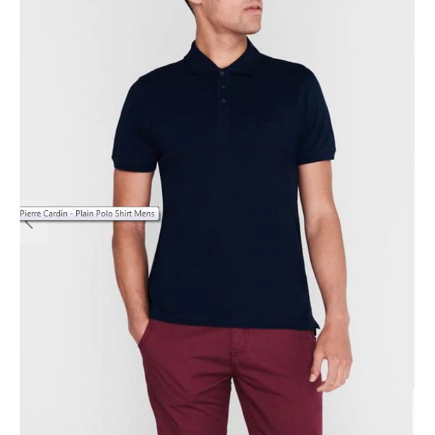 [Nhiều mẫu có sẵn chính hãng] Áo thun nam Pierre Cardin dáng Polo (Hàng săn sale  từ London UK đủ bill chính hãng)