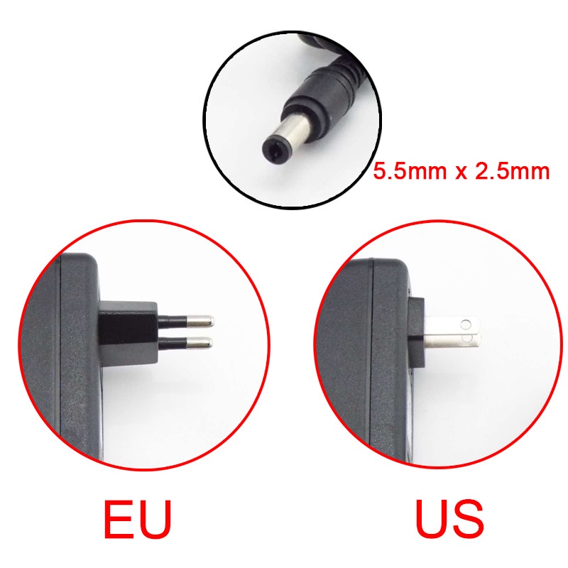 Bộ Chuyển Đổi Nguồn Điện AC 100-240V Sang DC 24V 1A 2A Cho Đèn LED Dây