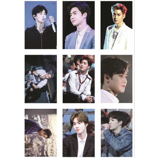 Lomo card 81 ảnh thành viên EXO - SUHO