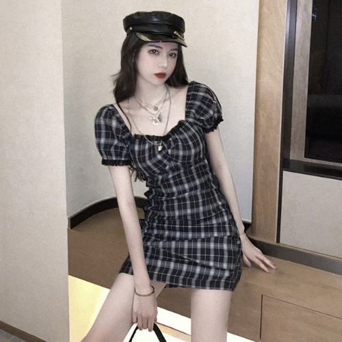 Váy Nữ Body Kẻ Caro, Dáng Ôm Tôn Dáng SIXTEEN. | BigBuy360 - bigbuy360.vn