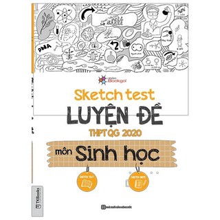 Sách - sketch test luyện đề thptqg 2020 môn sinh học