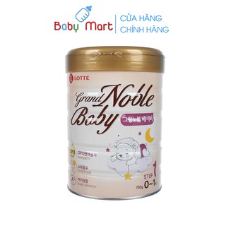 Sữa Grand Noble Hàn Quốc Số 1 Hộp 750g Cho Bé