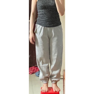 Quần JOGGER nữ bo gấu chất len tăm MỀM, DẦY, ẤM, Quần ống rộng phong cách Hàn Quốc QT01