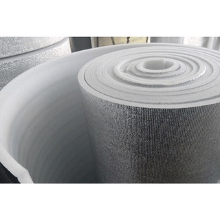 [Chống Nắng - Chống Mưa] Tấm Xốp Cách Nhiệt 1 Mặt (khổ 1M), 2 Mặt Tráng Bạc Túi Khí Khổ (khổ 1M)