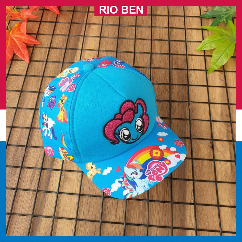 Nón cho bé nhỏ thêu hình dễ thương, bé từ 2-5 tuổi RBN048