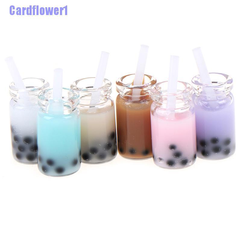 Bộ 3 Ly Trà Sữa Mini Tỉ Lệ 1: 12 Trang Trí Nhà Búp Bê