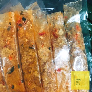 Bánh tráng DẺO ỚT CUỐN HÀNH PHI