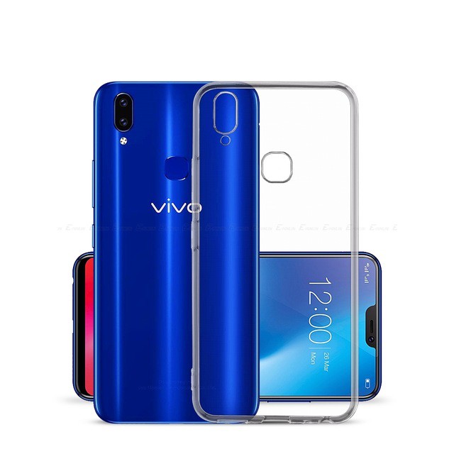 Ốp điện thoại TPU trong suốt cho Vivo Y69 Y70 Y71 Y75 Y79 Y81 Y83 Y85 Y91 Y93 Y95 Y97 Pro 2018 2020