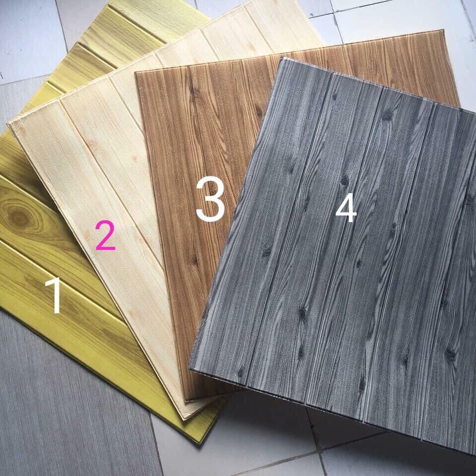 [ LOẠI 1, CÓ SẴN KEO] 🔴 XỐP DÁN TƯỜNG - GIẢ VÂN GỖ SIÊU ĐẸP| KHỔ 70x77 CM | GIÁ RẺ CHẤT LƯỢNG CAO NHẤT THỊ TRƯỜNG | BigBuy360 - bigbuy360.vn