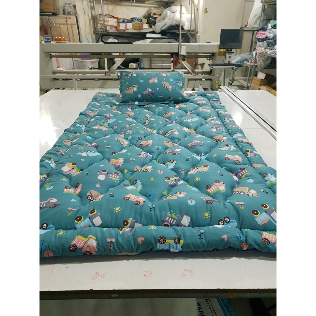 NỆM TRẢI SÀN KIÊM ĐỆM TRẢI GIƯỜNG TẶNG KÈM TÚI