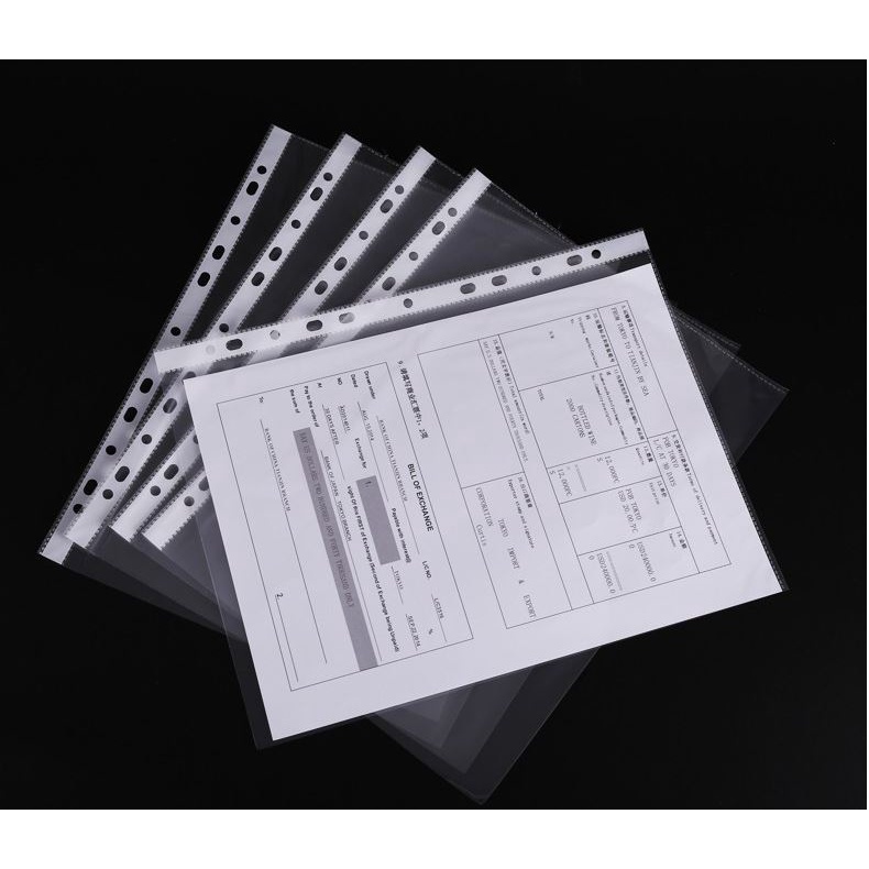 [Giá hủy diệt] Combo 100 bìa lỗ A4 Ponnyhome