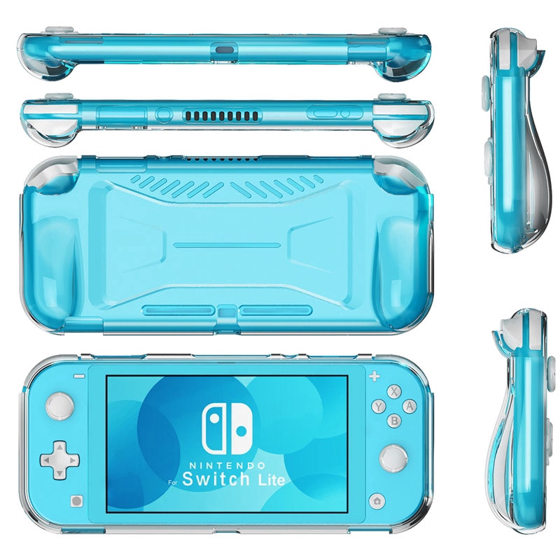 Nintend Switch Lite Protective Case Grip Cover TPU Anti-Slip Clear Shell For Switch Lite Console