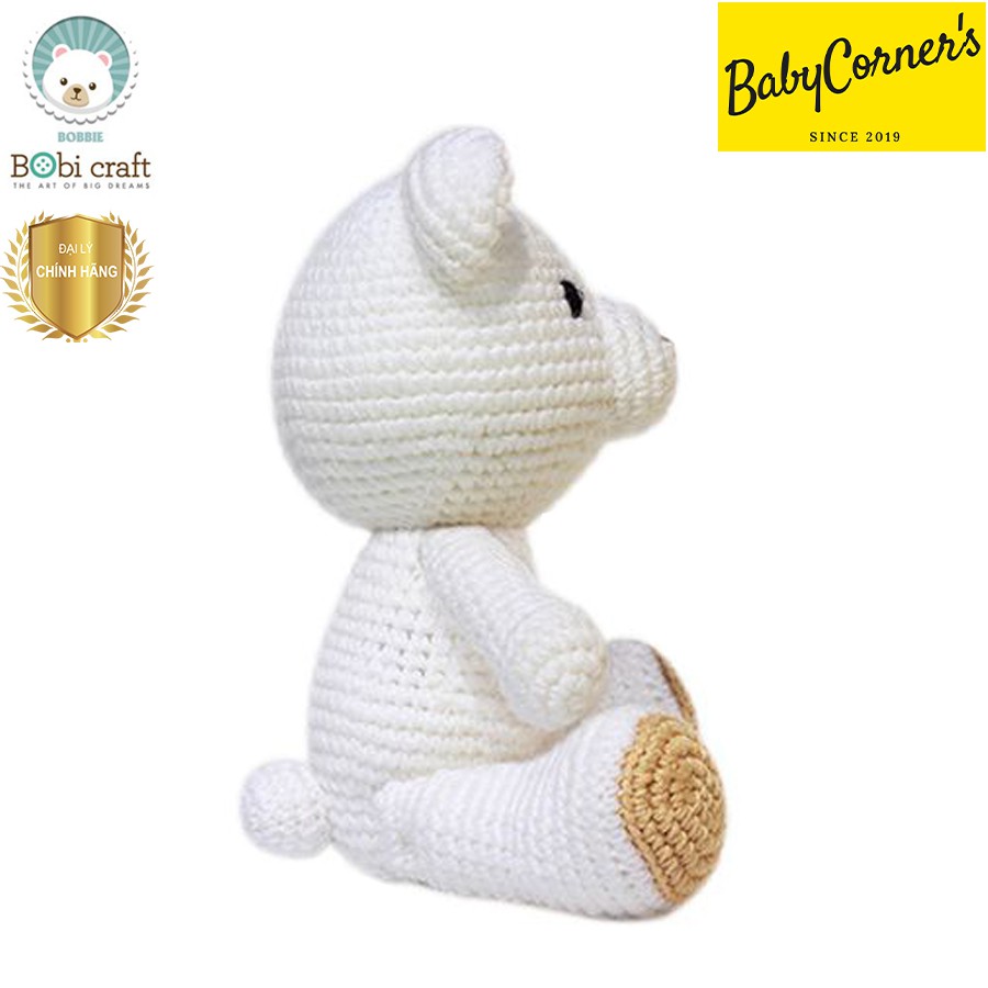 THÚ BÔNG LEN CHÚ GẤU BOBBIE TINH NGHỊCH BOBI CRAFT