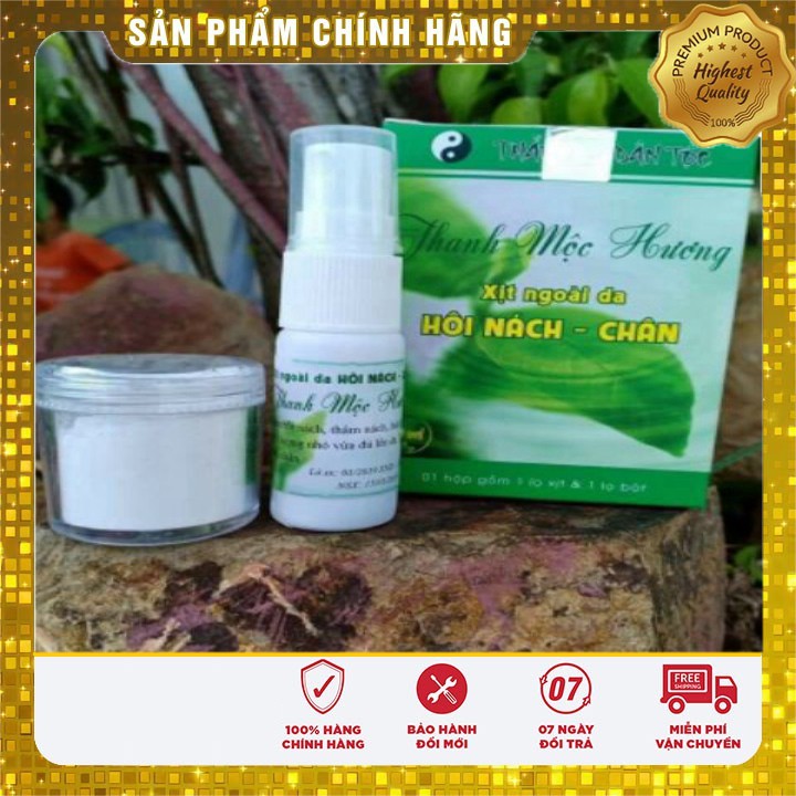 Hôi nách, hôi chân Thanh Mộc Hương