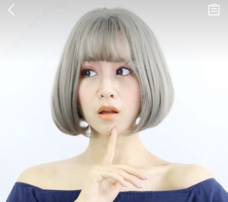 Tóc giả nguyên đầu nữ ngắn 💕FREESHIP💯 tóc cả đầu cúp ngắn - mã d3050