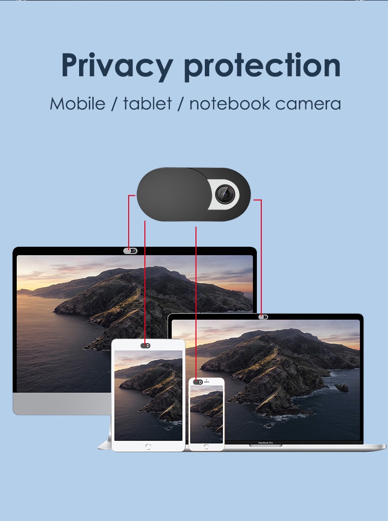 Miếng dán che bảo vệ webcam dùng cho điện thoại và máy tính bảng