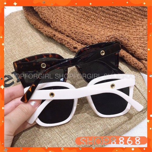 Kính mát thời trang gọng to 3 màu  - shop8868
