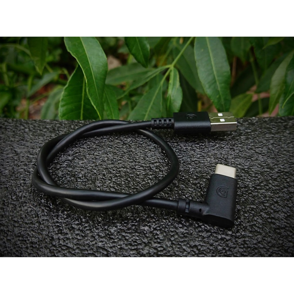 Cáp sạc USB Type-C Tesla (Dài 35cm)