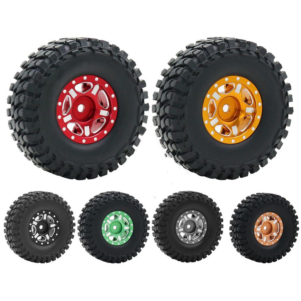 LAYOR1 Set 4 Bánh Xe Axial 90081 AXI00001 AXI00002 Chuyên Dụng Cho Xe Điều Khiển Tỉ Lệ 1 / 24