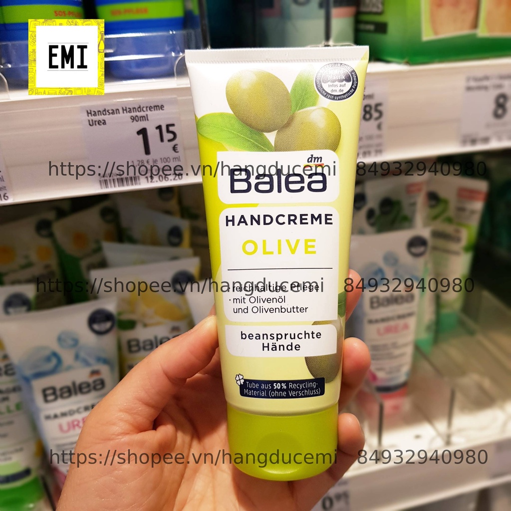 Kem dưỡng da tay balea Đức 100ml