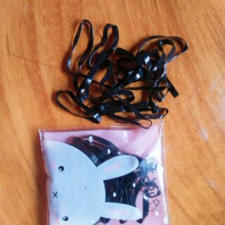 Set 50 thun cột tóc nhiều màu sợi to mềm dai
