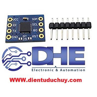 GY-25 MPU6050 CẢM BIẾN GÓC NGHIÊNG 3 TRỤC GIA TỐC (Accelerometer) VÀ 3 TRỤC CON QUAY HỒI CHUYỂN (GYROSCOPE)