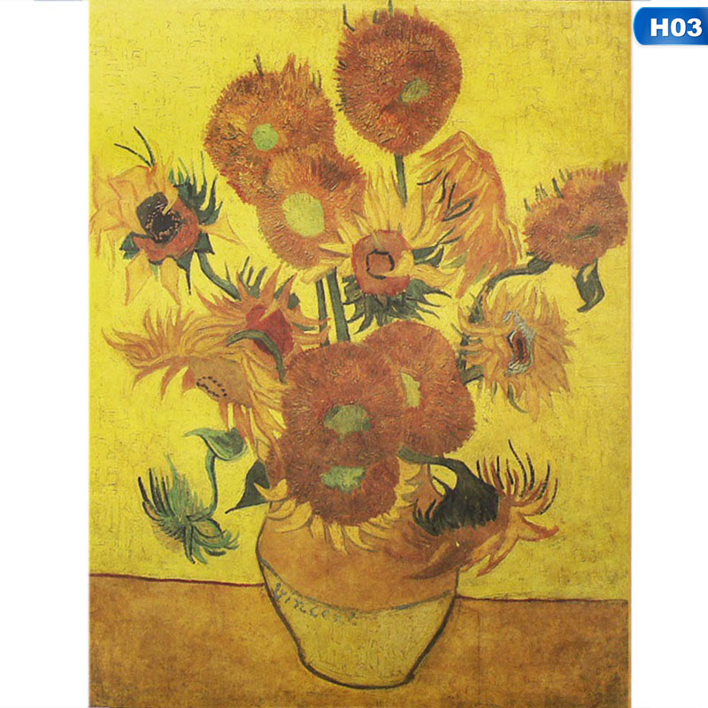 Tranh sơn dầu Van Gogh treo tường  trang trí nội thất